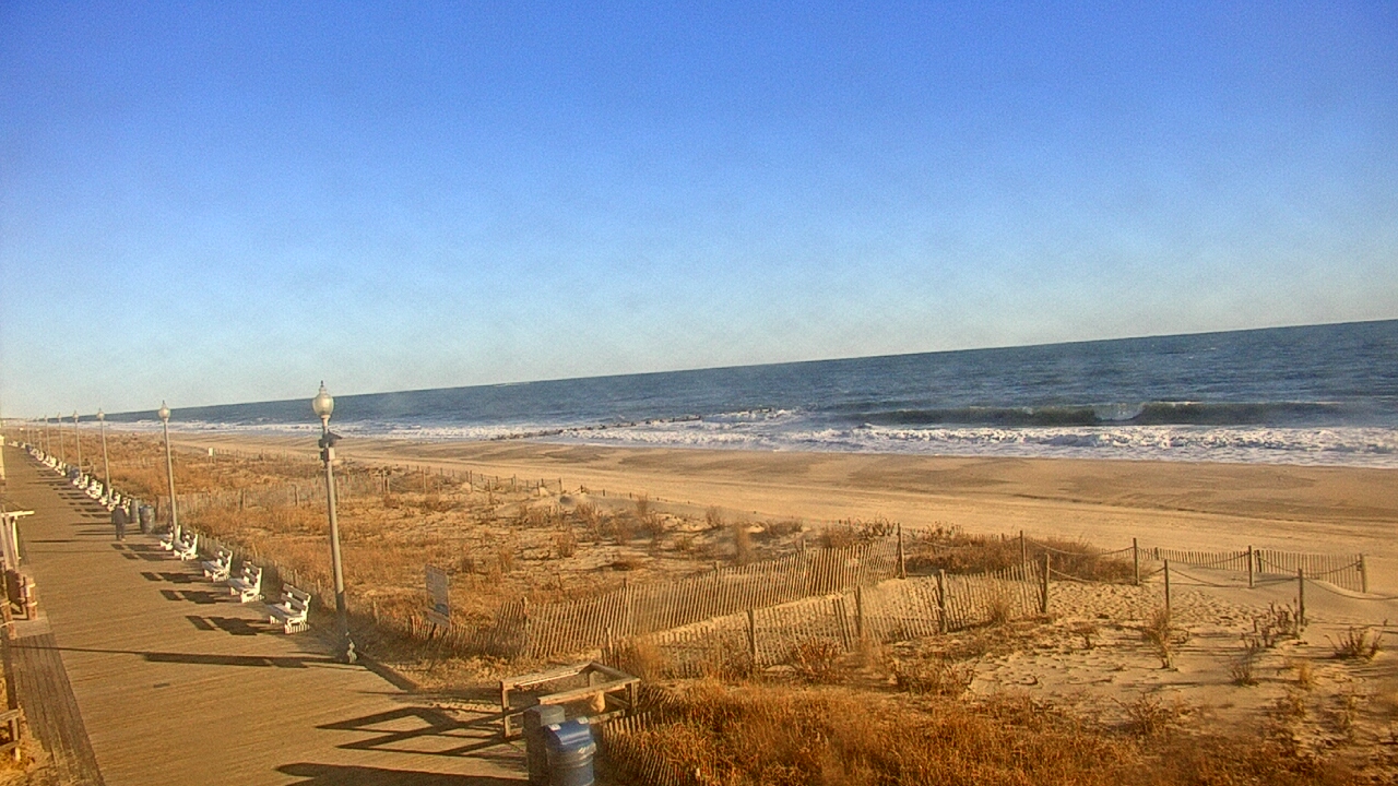 Thumbnail for current weather camera view from Boardwalk Plaza Hotel in Rehoboth Beach, Delaware
