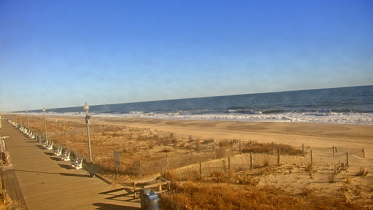 Thumbnail for current weather camera view from Boardwalk Plaza Hotel in Rehoboth Beach, Delaware