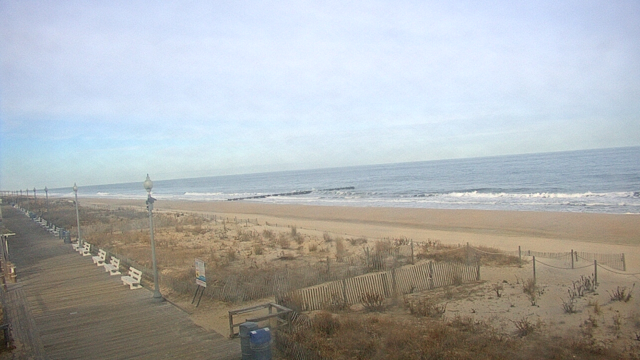 Thumbnail for current weather camera view from Boardwalk Plaza Hotel in Rehoboth Beach, Delaware