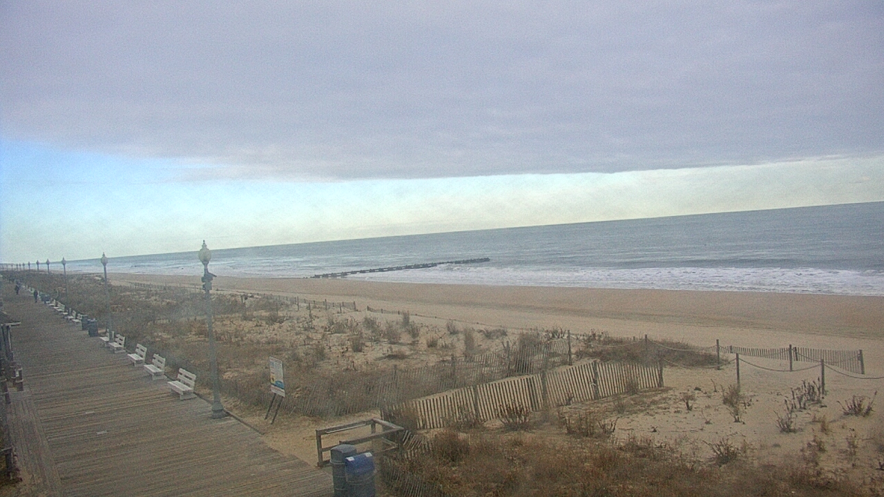 Thumbnail for current weather camera view from Boardwalk Plaza Hotel in Rehoboth Beach, Delaware