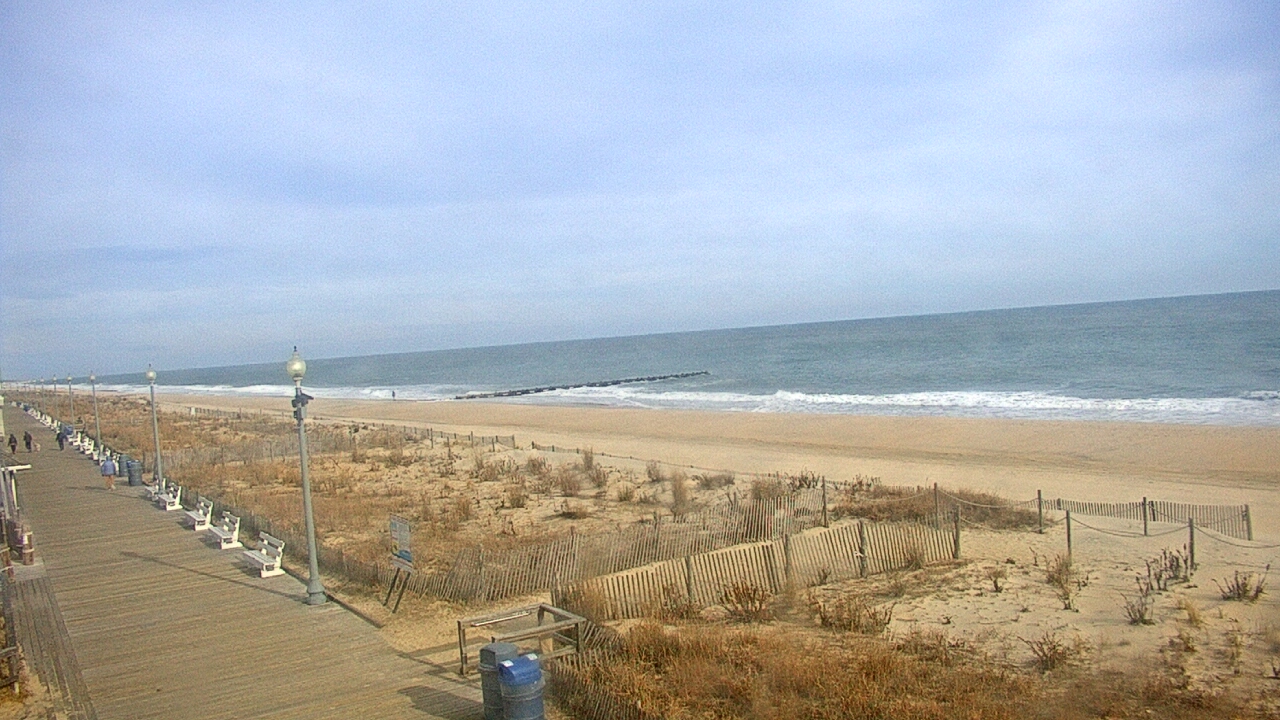 Thumbnail for current weather camera view from Boardwalk Plaza Hotel in Rehoboth Beach, Delaware