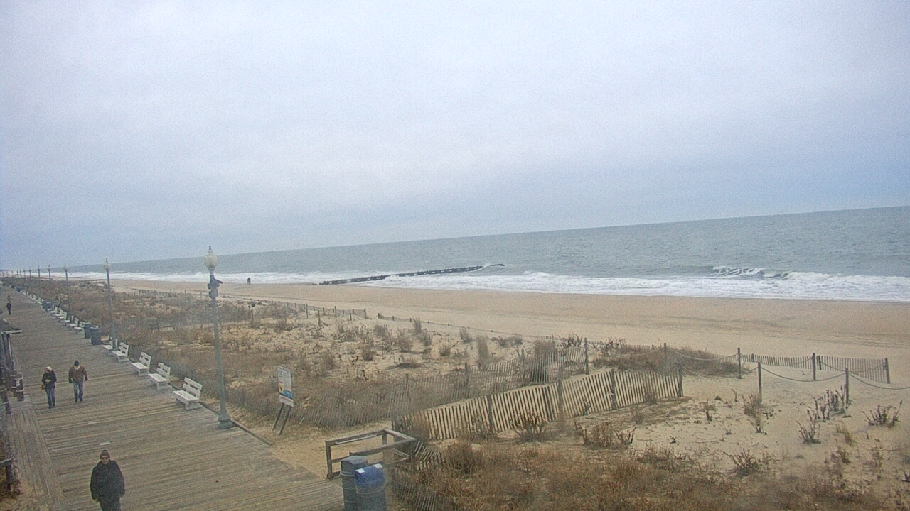 Thumbnail for current weather camera view from Boardwalk Plaza Hotel in Rehoboth Beach, Delaware