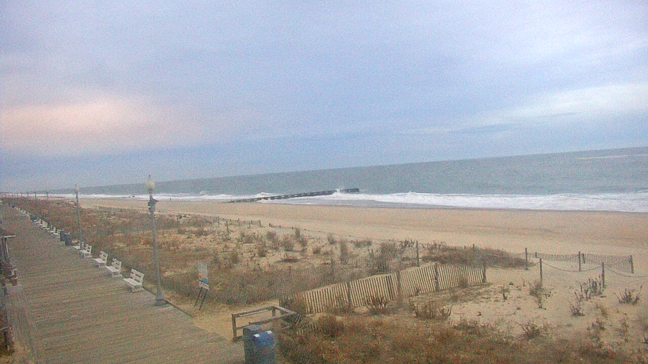 Thumbnail for current weather camera view from Boardwalk Plaza Hotel in Rehoboth Beach, Delaware