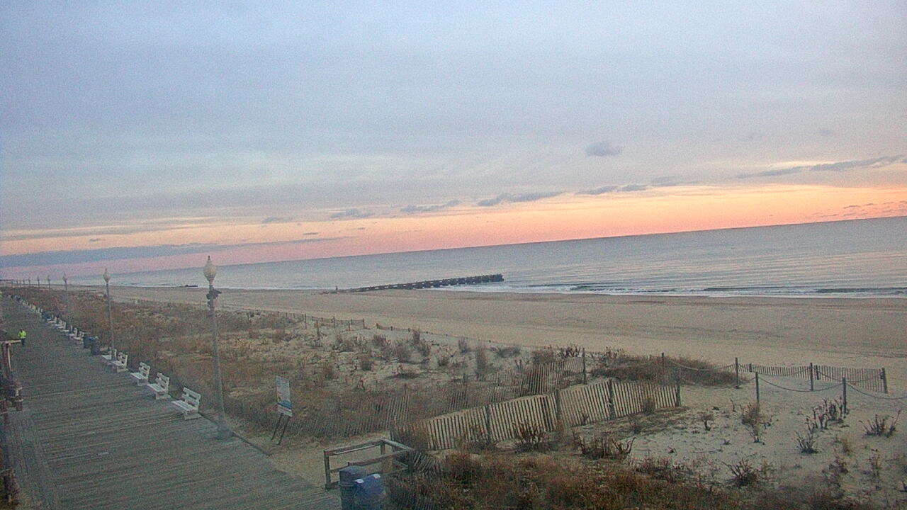 Thumbnail for current weather camera view from Boardwalk Plaza Hotel in Rehoboth Beach, Delaware