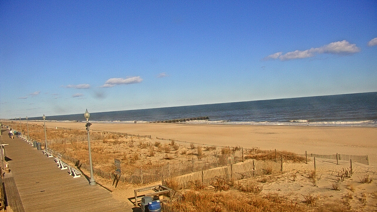 Thumbnail for current weather camera view from Boardwalk Plaza Hotel in Rehoboth Beach, Delaware