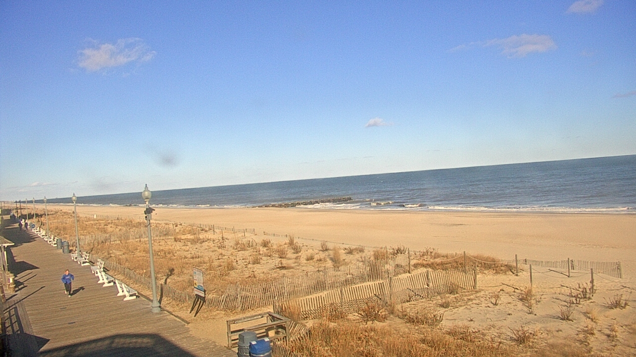 Thumbnail for current weather camera view from Boardwalk Plaza Hotel in Rehoboth Beach, Delaware