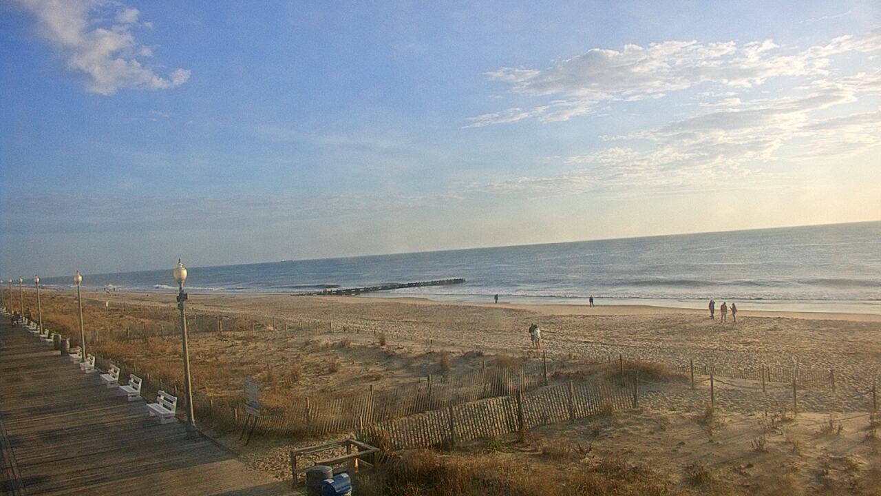 Thumbnail for current weather camera view from Boardwalk Plaza Hotel in Rehoboth Beach, Delaware