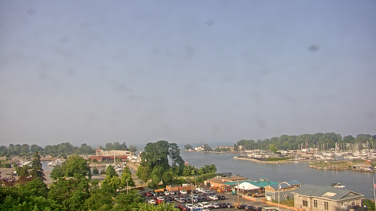 Thumbnail for current weather camera view from Charlotte-Genesee Lighthouse in Rochester, New York