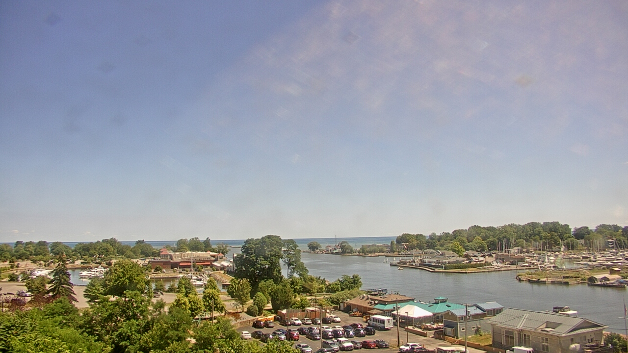 Thumbnail for current weather camera view from Charlotte-Genesee Lighthouse in Rochester, New York