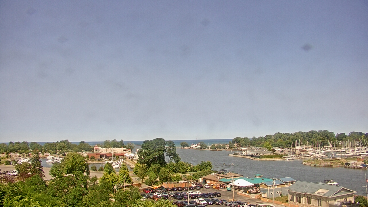 Thumbnail for current weather camera view from Charlotte-Genesee Lighthouse in Rochester, New York