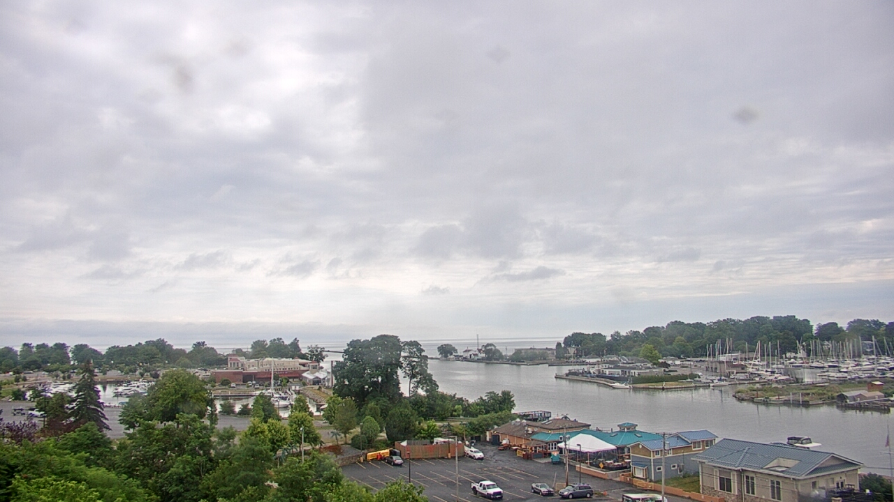 Thumbnail for current weather camera view from Charlotte-Genesee Lighthouse in Rochester, New York