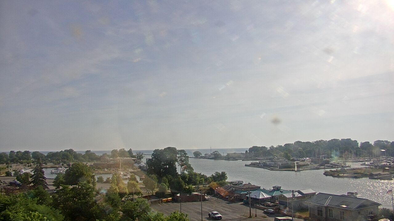 Thumbnail for current weather camera view from Charlotte-Genesee Lighthouse in Rochester, New York
