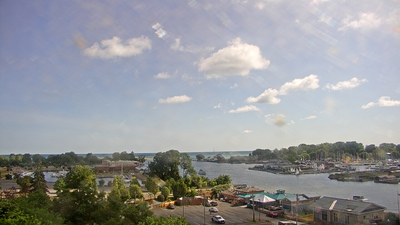 Thumbnail for current weather camera view from Charlotte-Genesee Lighthouse in Rochester, New York