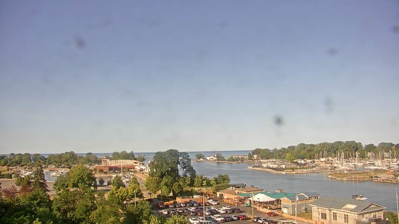 Thumbnail for current weather camera view from Charlotte-Genesee Lighthouse in Rochester, New York