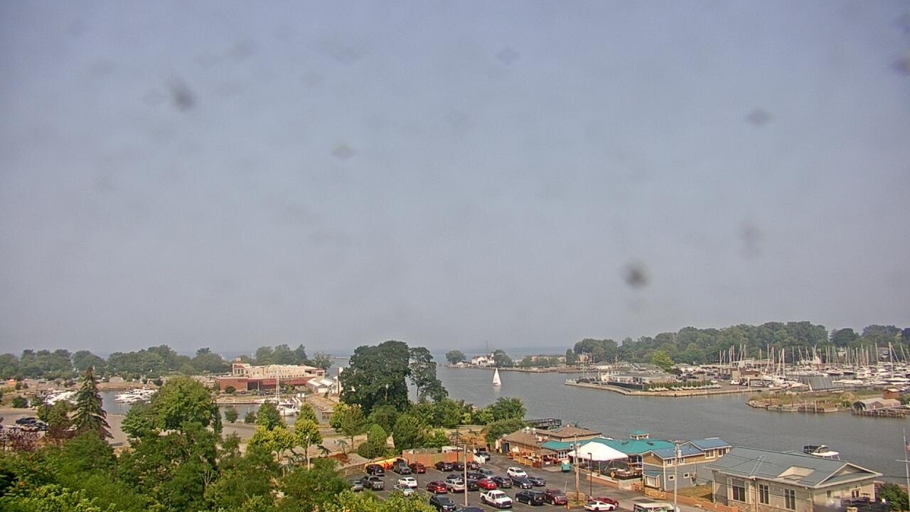 Thumbnail for current weather camera view from Charlotte-Genesee Lighthouse in Rochester, New York