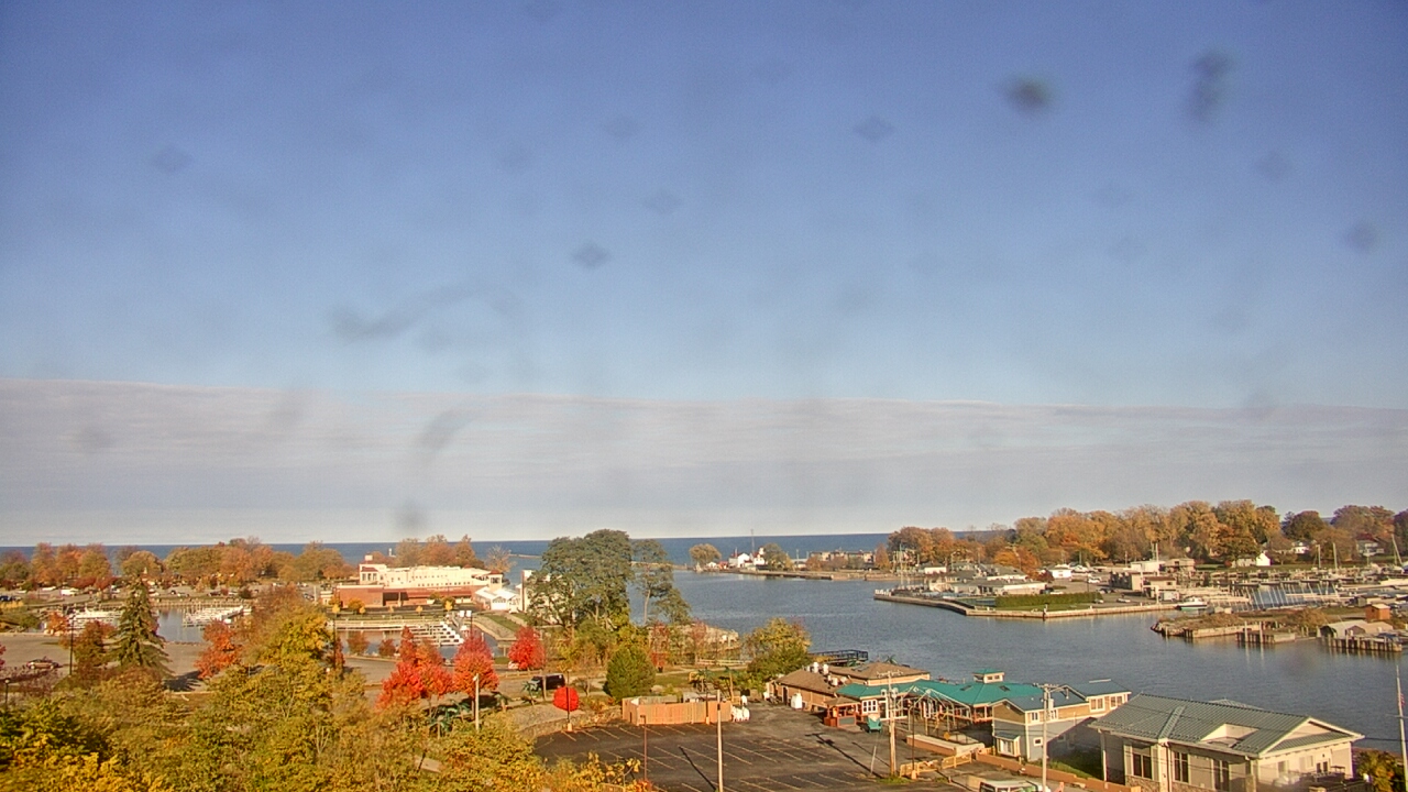 Thumbnail for current weather camera view from Charlotte-Genesee Lighthouse in Rochester, New York