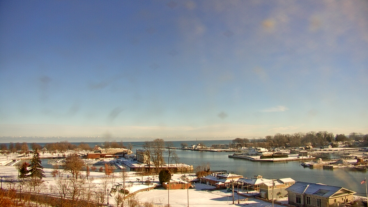 Thumbnail for current weather camera view from Charlotte-Genesee Lighthouse in Rochester, New York