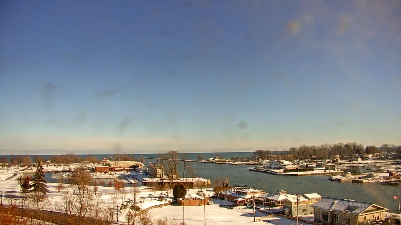 Thumbnail for current weather camera view from Charlotte-Genesee Lighthouse in Rochester, New York