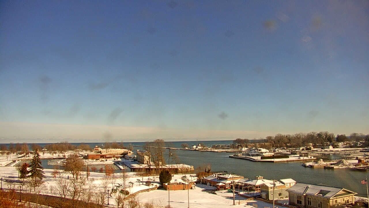 Thumbnail for current weather camera view from Charlotte-Genesee Lighthouse in Rochester, New York