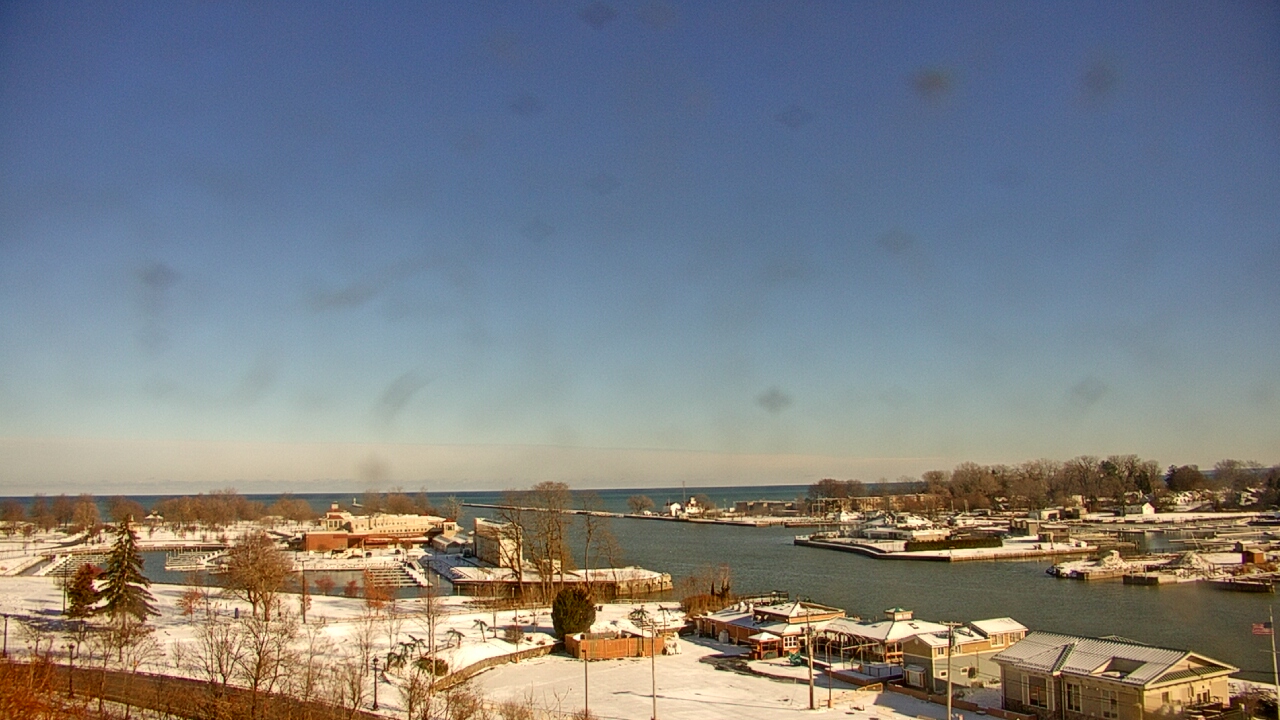Thumbnail for current weather camera view from Charlotte-Genesee Lighthouse in Rochester, New York