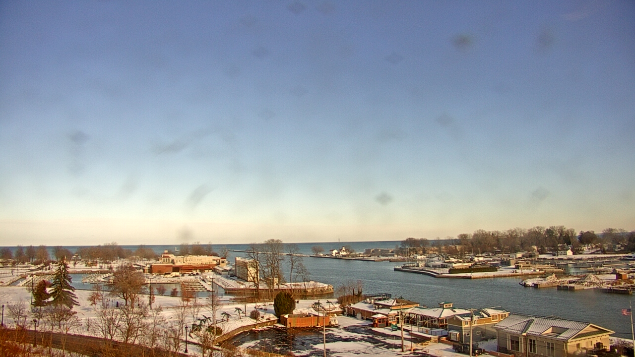Thumbnail for current weather camera view from Charlotte-Genesee Lighthouse in Rochester, New York