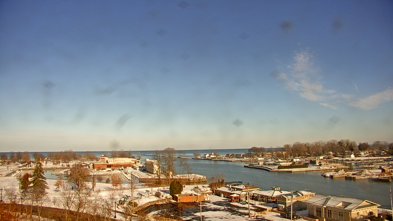 Thumbnail for current weather camera view from Charlotte-Genesee Lighthouse in Rochester, New York