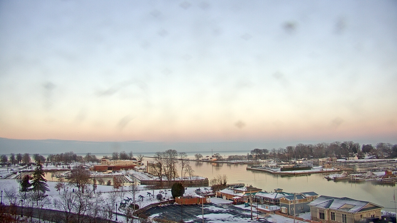 Thumbnail for current weather camera view from Charlotte-Genesee Lighthouse in Rochester, New York