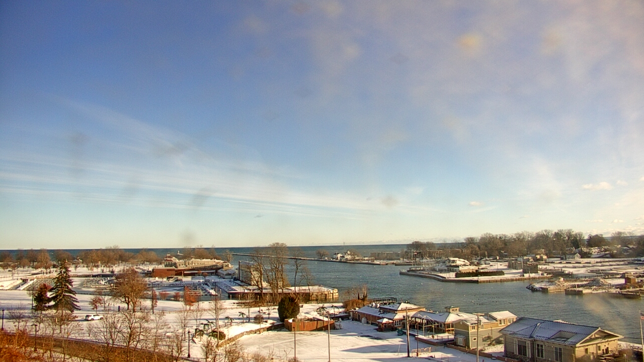 Thumbnail for current weather camera view from Charlotte-Genesee Lighthouse in Rochester, New York