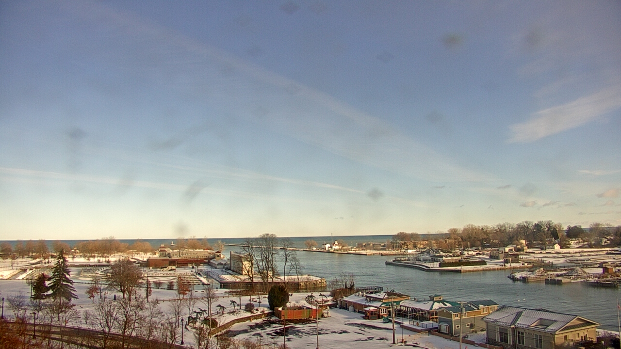 Thumbnail for current weather camera view from Charlotte-Genesee Lighthouse in Rochester, New York