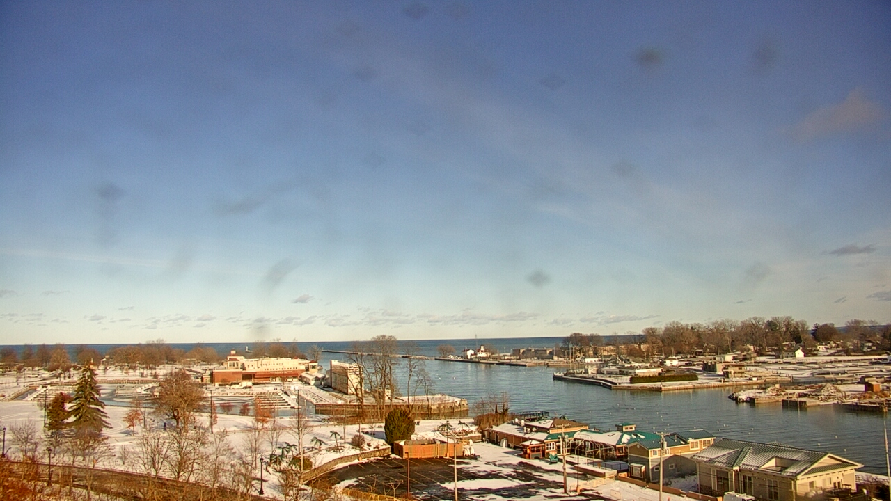 Thumbnail for current weather camera view from Charlotte-Genesee Lighthouse in Rochester, New York