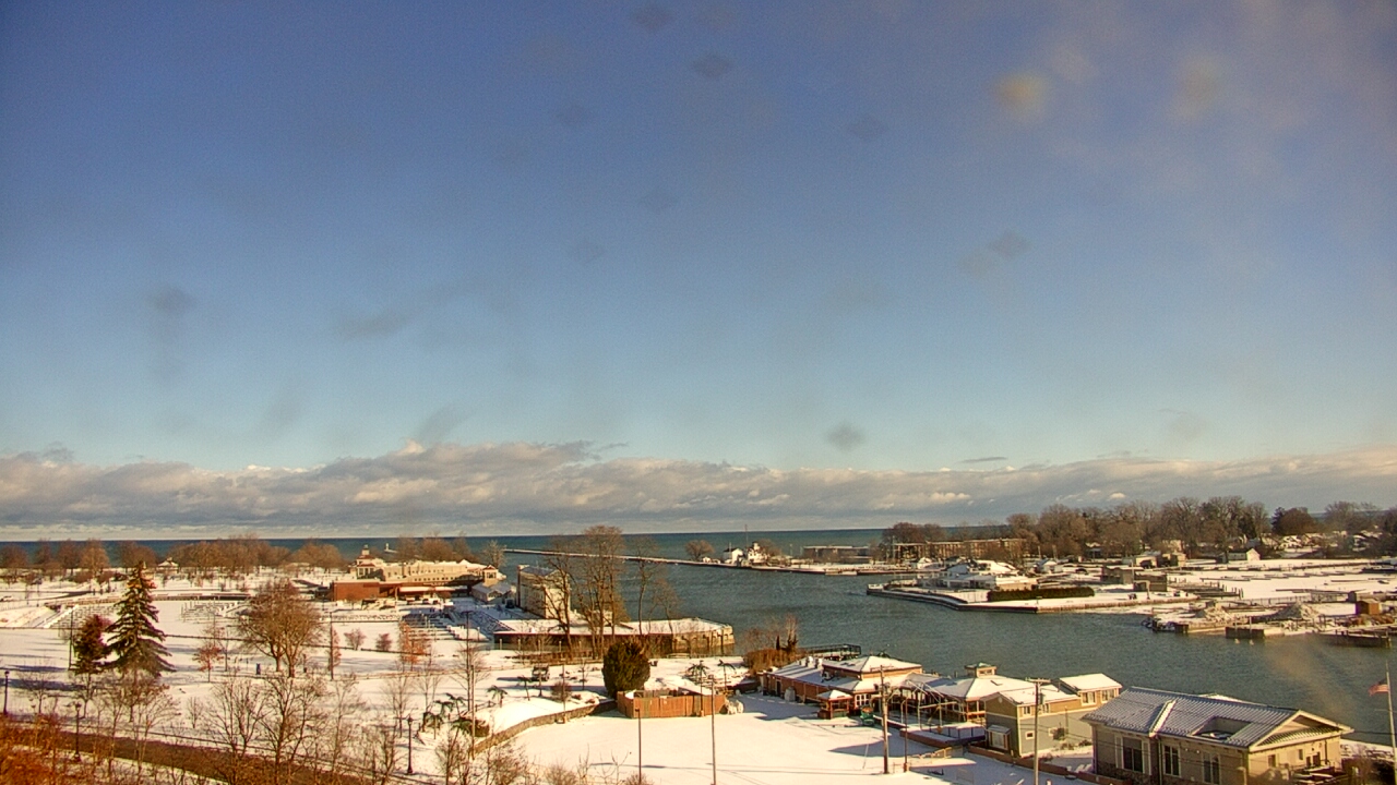 Thumbnail for current weather camera view from Charlotte-Genesee Lighthouse in Rochester, New York