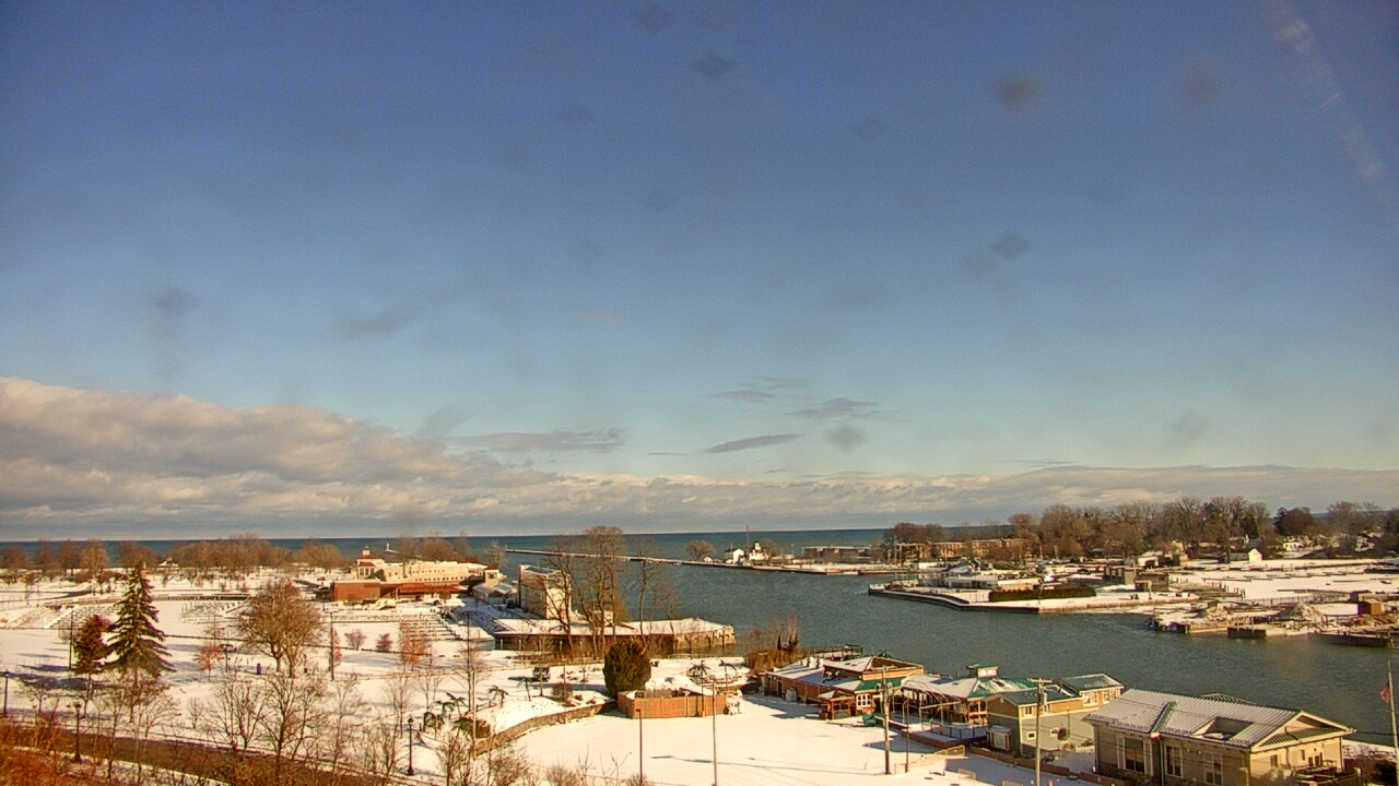 Thumbnail for current weather camera view from Charlotte-Genesee Lighthouse in Rochester, New York