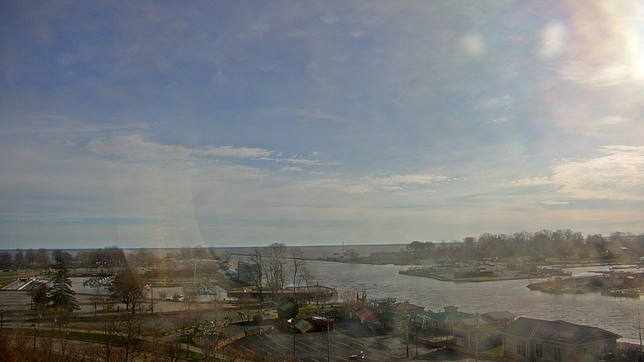 Thumbnail for current weather camera view from Charlotte-Genesee Lighthouse in Rochester, New York