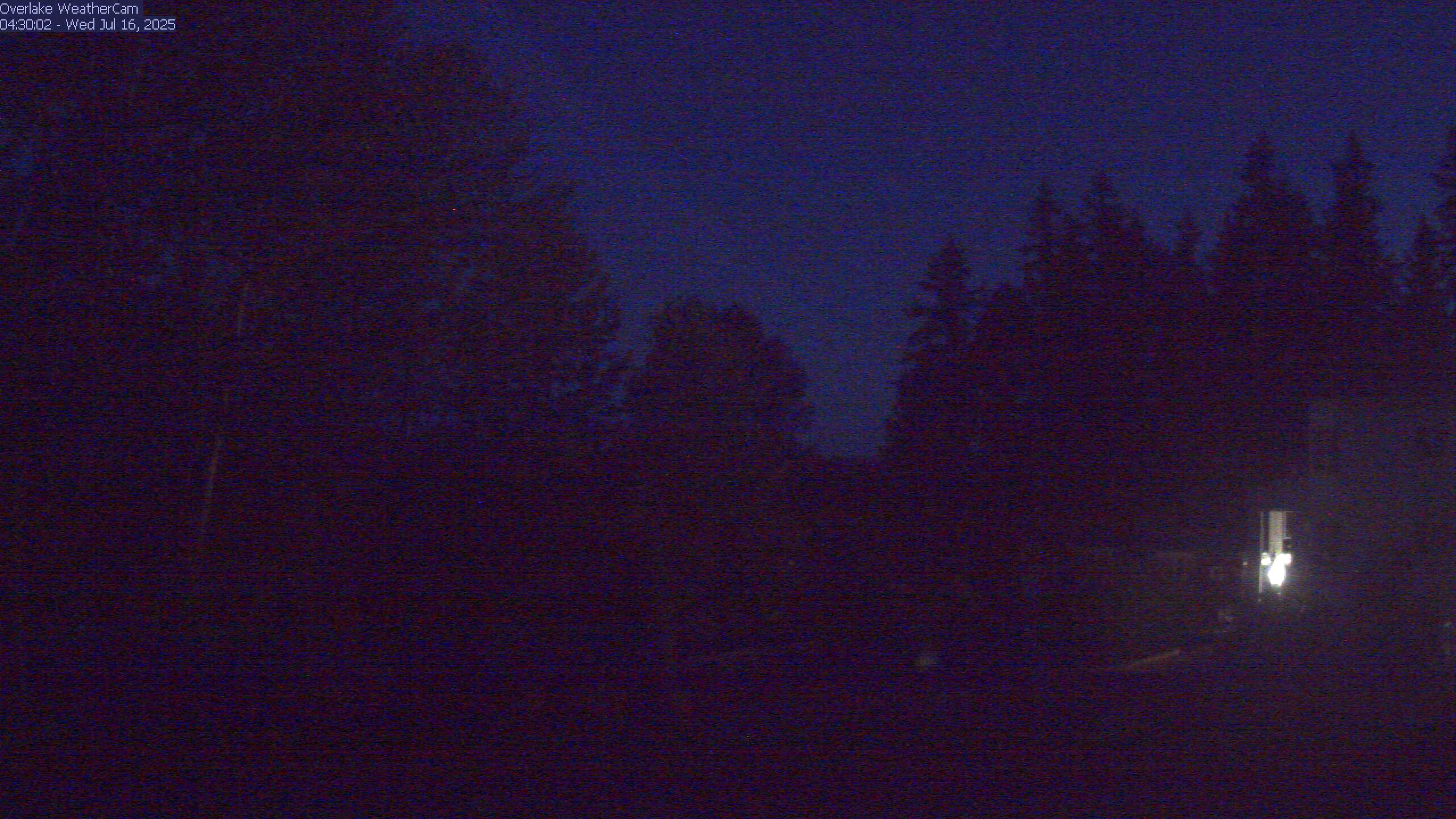 Thumbnail for current weather camera view from The Overlake School in Redmond, Washington