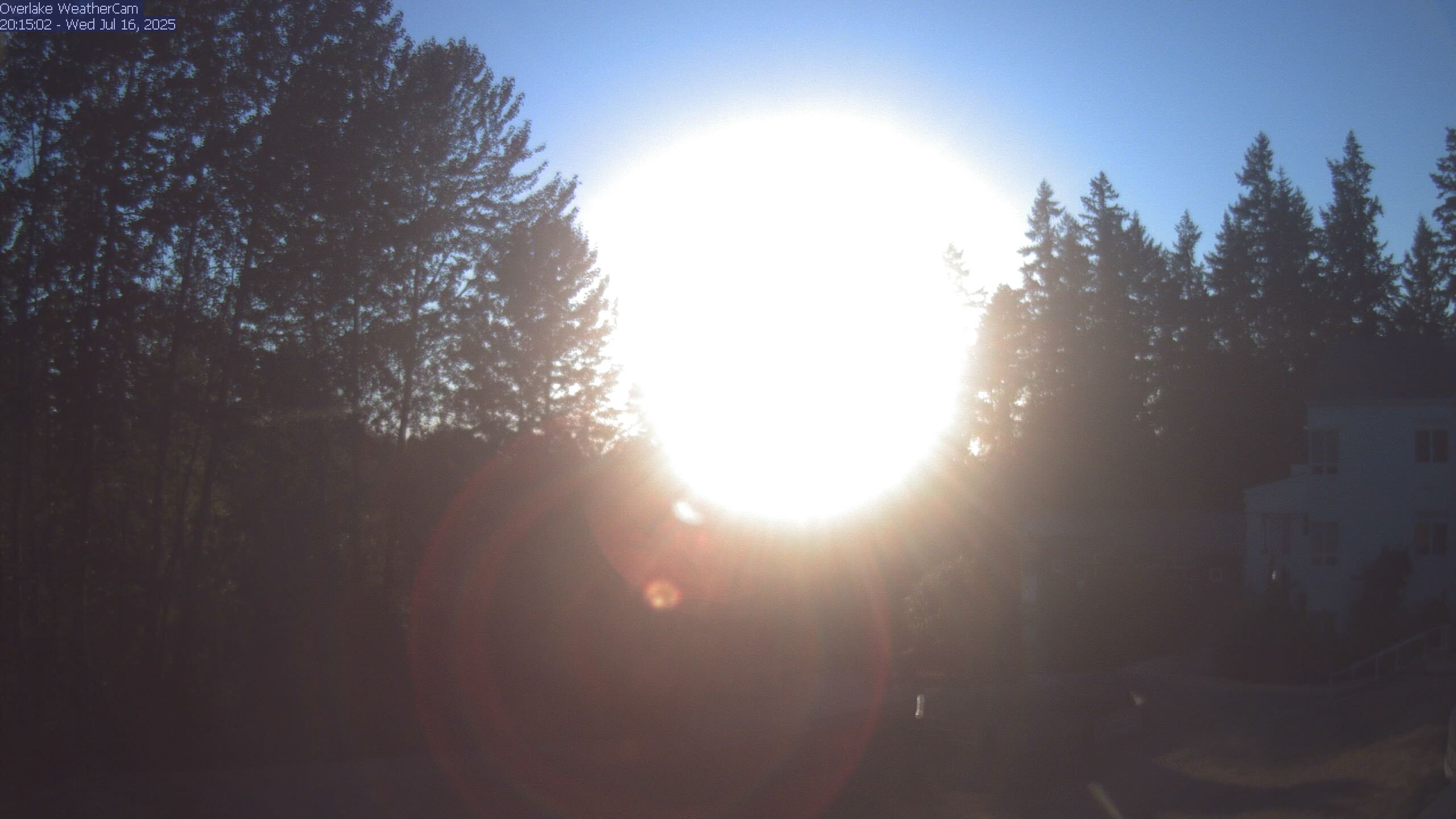 Thumbnail for current weather camera view from The Overlake School in Redmond, Washington