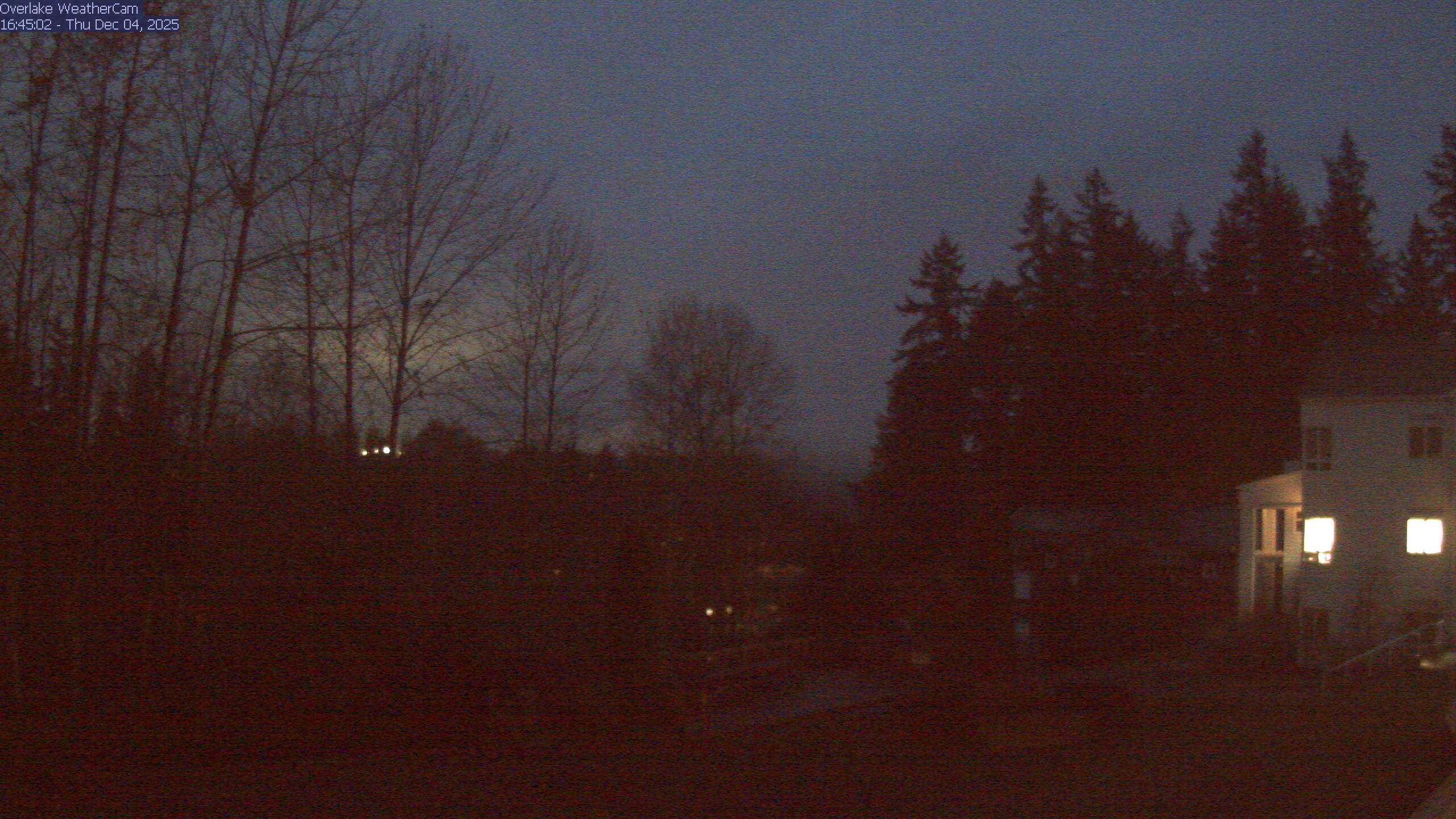 Thumbnail for current weather camera view from The Overlake School in Redmond, Washington