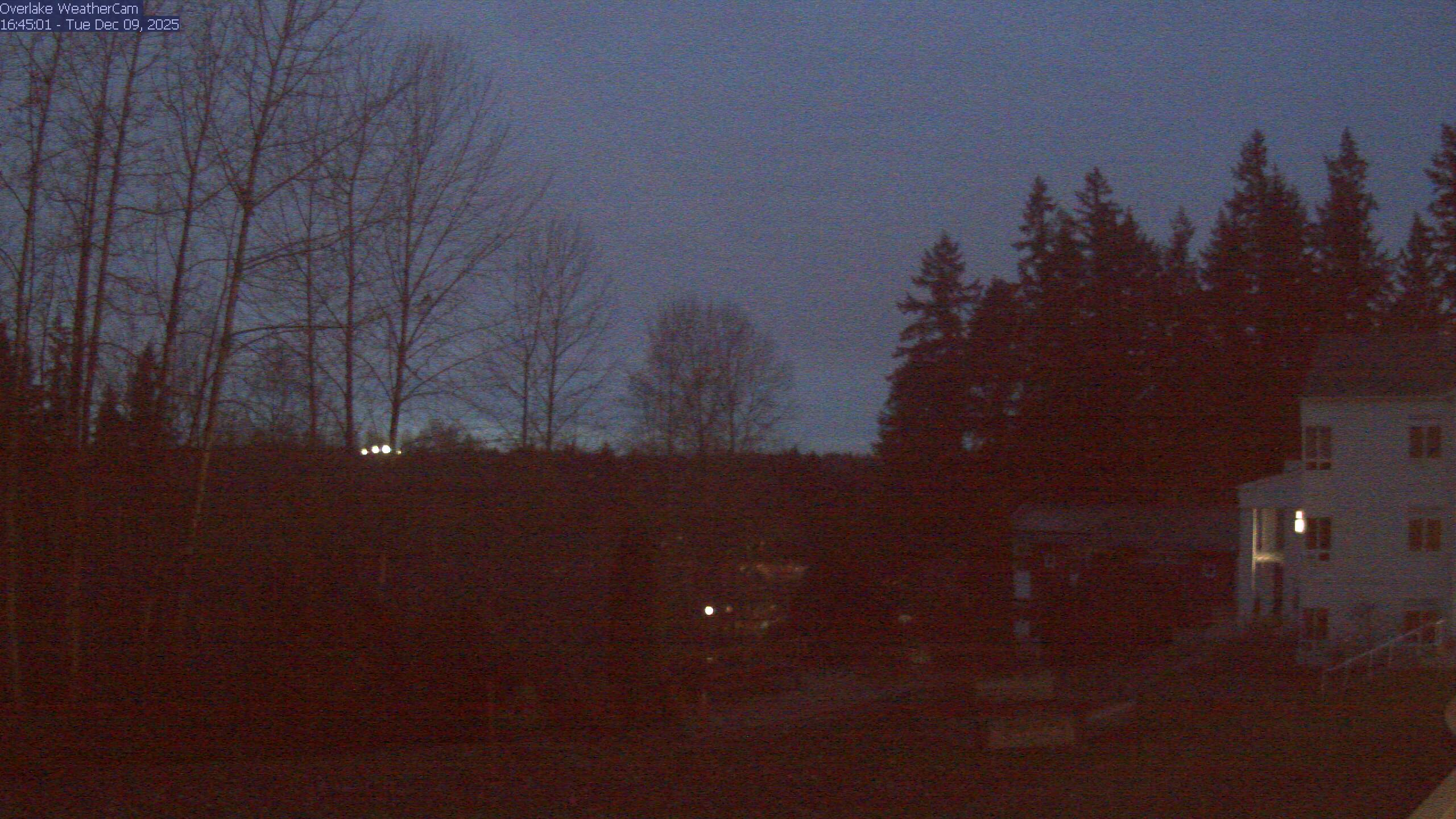 Thumbnail for current weather camera view from The Overlake School in Redmond, Washington