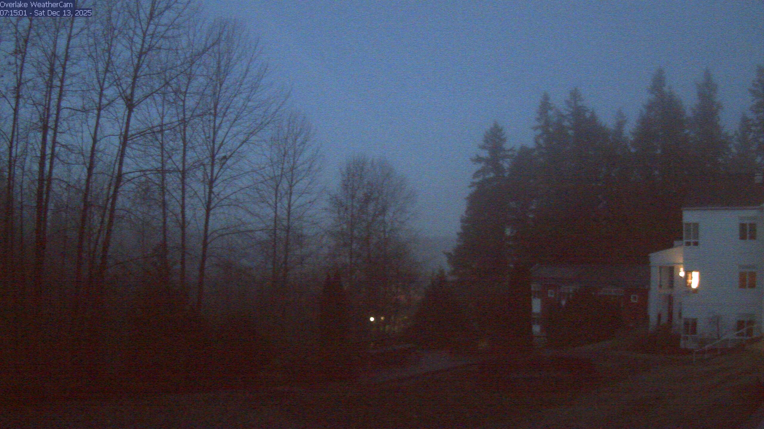 Thumbnail for current weather camera view from The Overlake School in Redmond, Washington