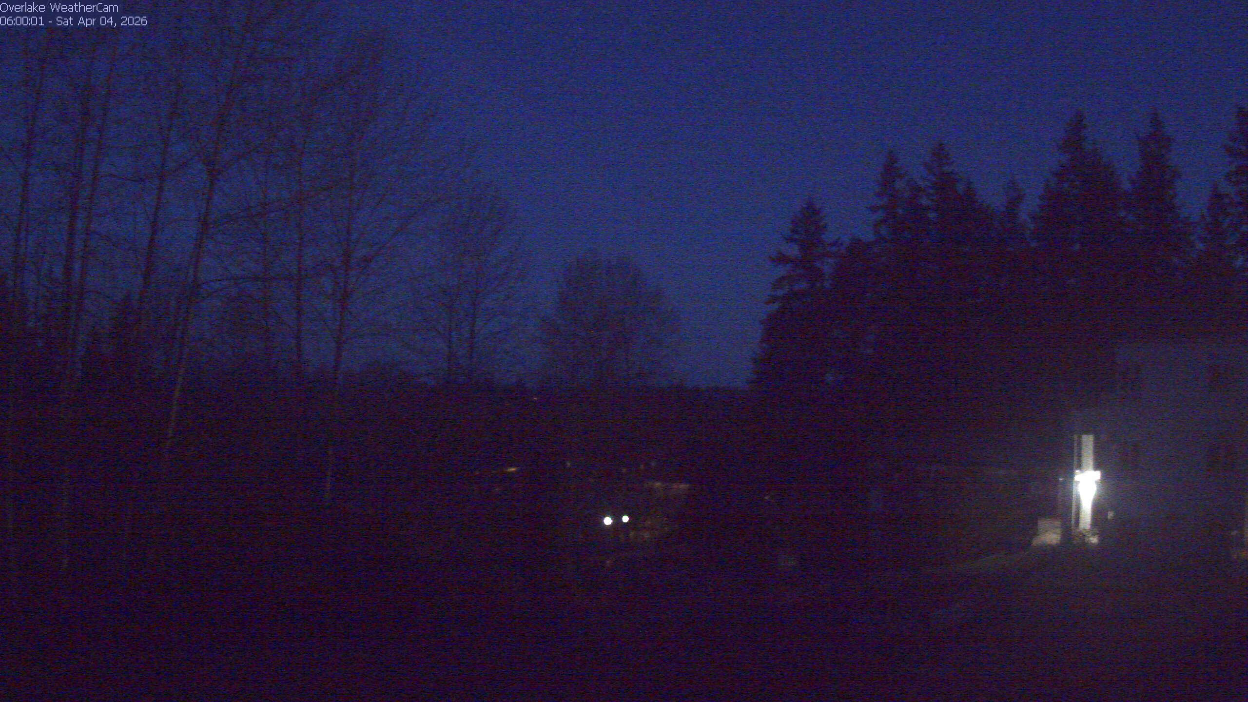 Thumbnail for current weather camera view from The Overlake School in Redmond, Washington