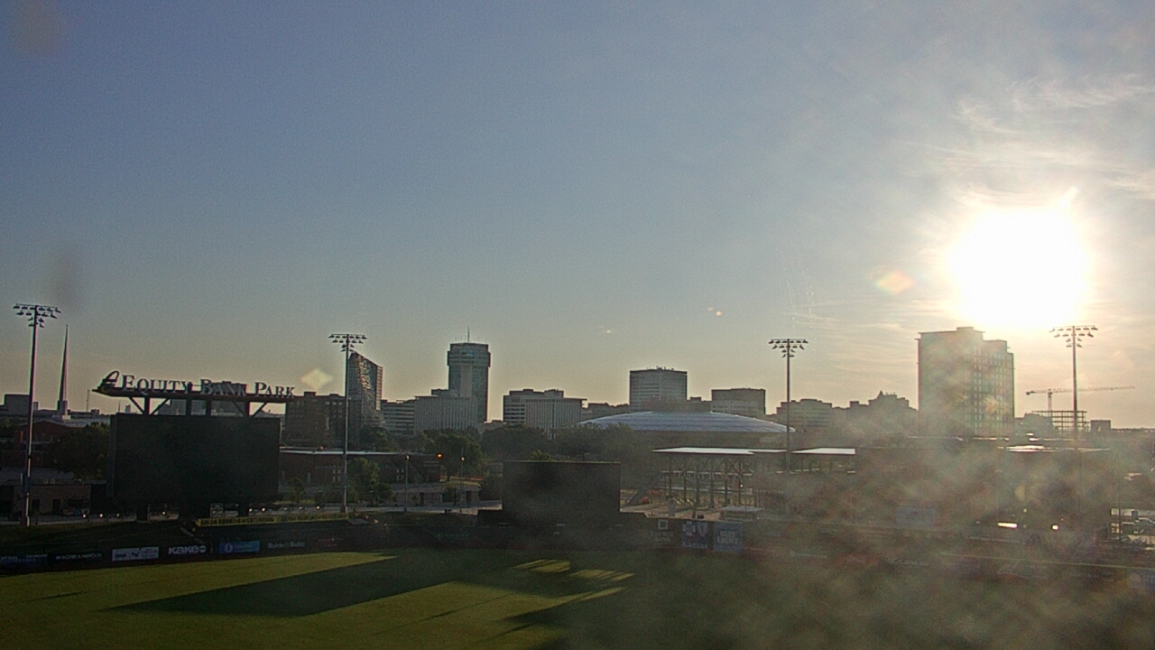 Thumbnail for current weather camera view from Riverfront Stadium in Wichita, Kansas