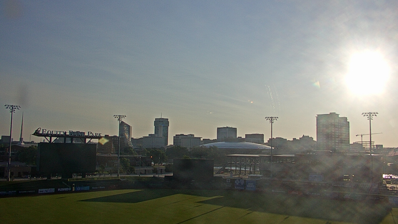 Thumbnail for current weather camera view from Riverfront Stadium in Wichita, Kansas