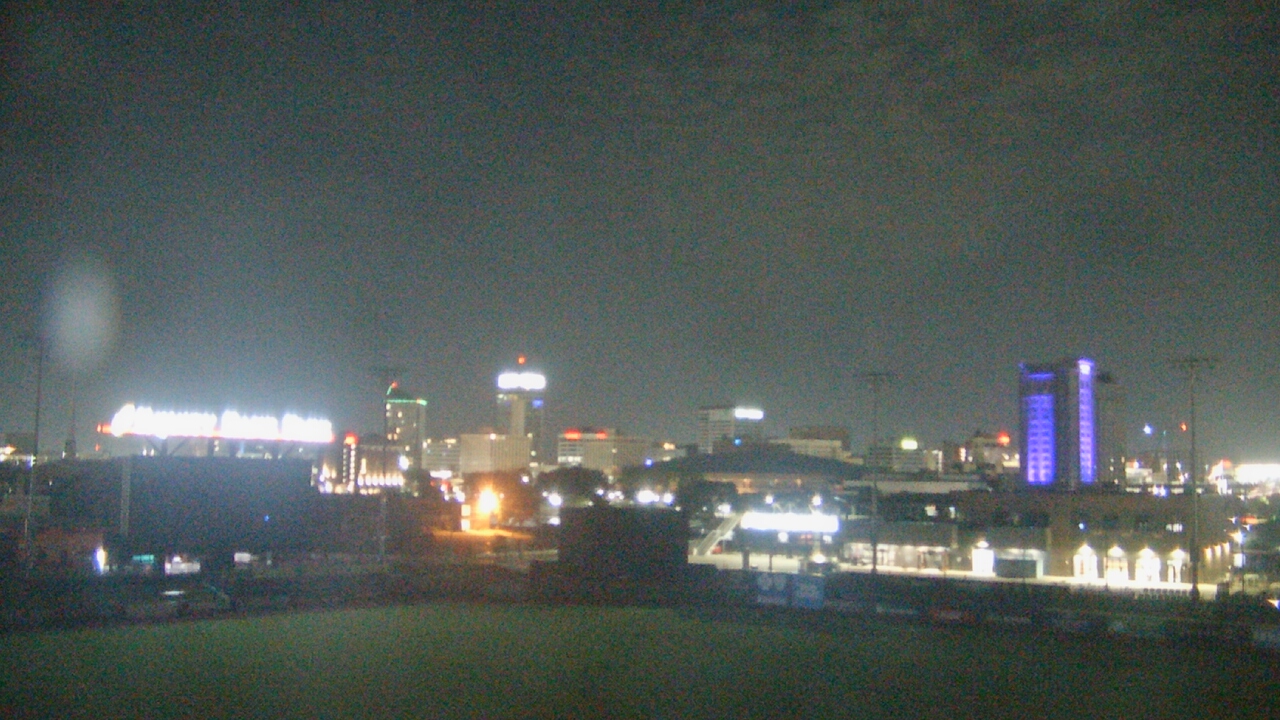Thumbnail for current weather camera view from Riverfront Stadium in Wichita, Kansas