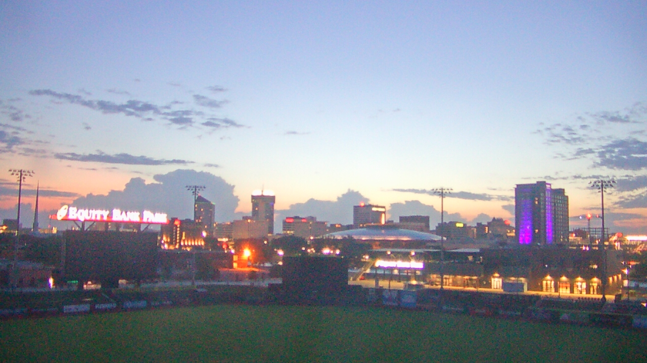 Thumbnail for current weather camera view from Riverfront Stadium in Wichita, Kansas