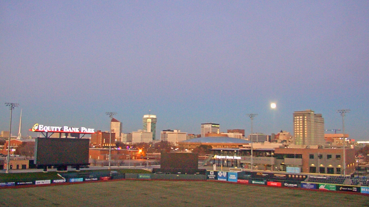 Thumbnail for current weather camera view from Riverfront Stadium in Wichita, Kansas
