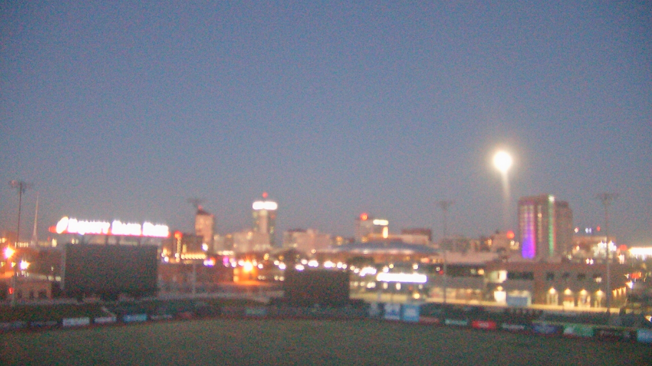 Thumbnail for current weather camera view from Riverfront Stadium in Wichita, Kansas