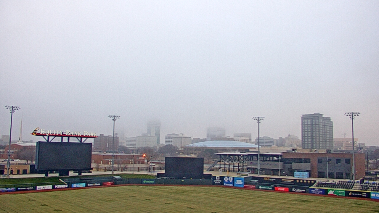Thumbnail for current weather camera view from Riverfront Stadium in Wichita, Kansas