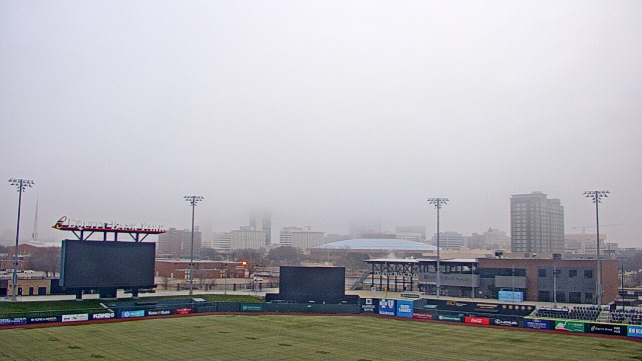Thumbnail for current weather camera view from Riverfront Stadium in Wichita, Kansas