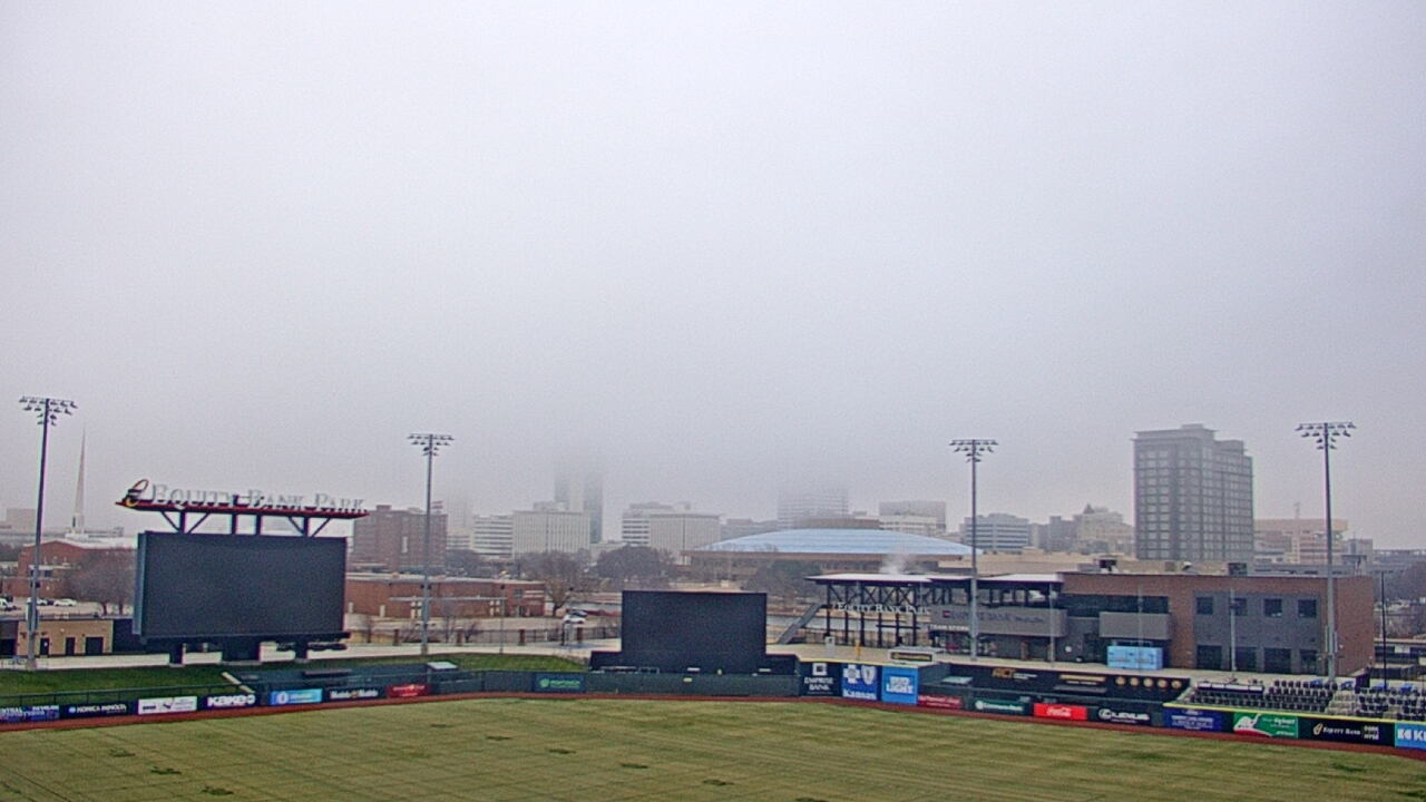 Thumbnail for current weather camera view from Riverfront Stadium in Wichita, Kansas