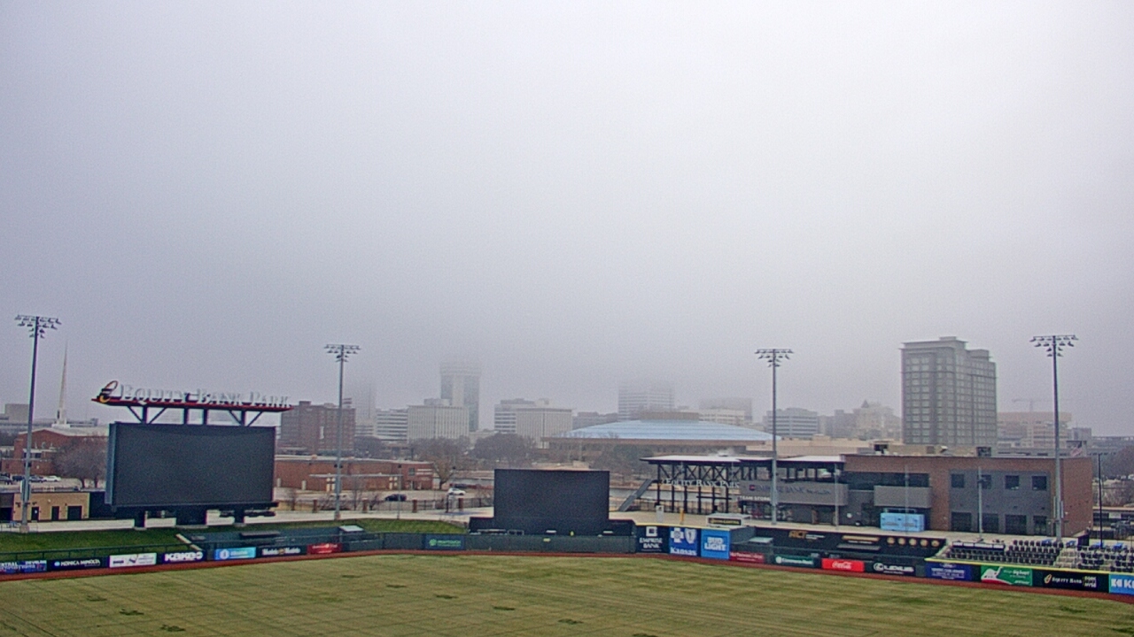 Thumbnail for current weather camera view from Riverfront Stadium in Wichita, Kansas