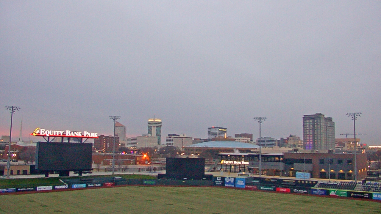 Thumbnail for current weather camera view from Riverfront Stadium in Wichita, Kansas